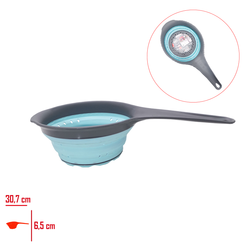Akordıyon Saplı Suzgec Qlux L-572