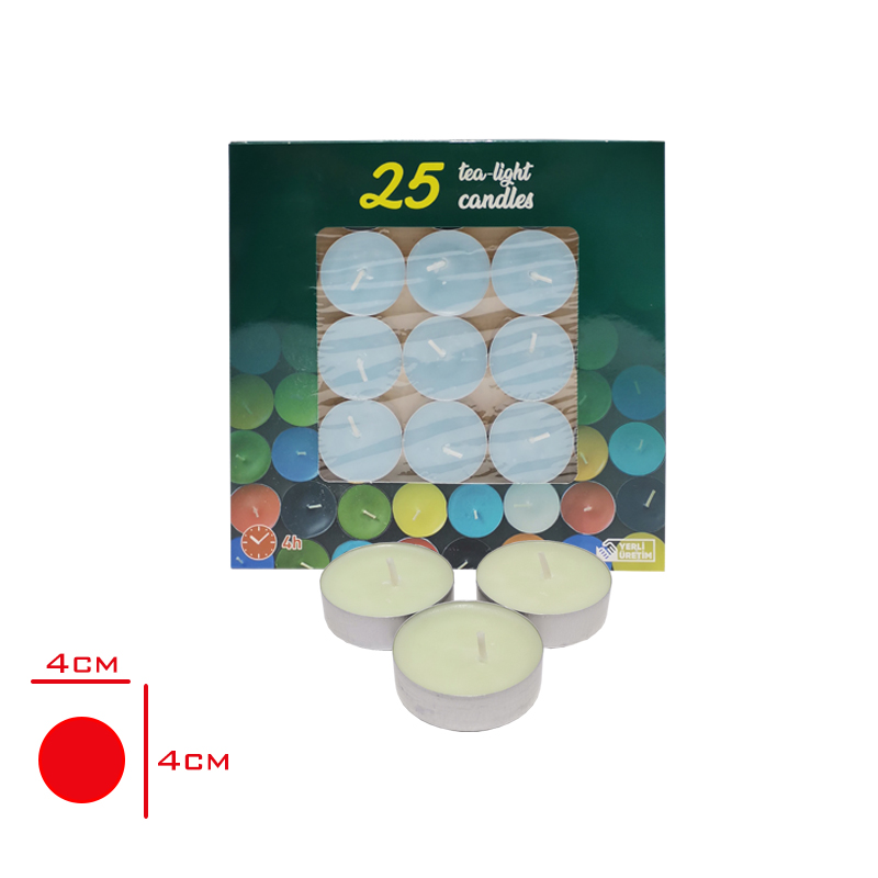 Mıstıque Mum 25'li Tealıght