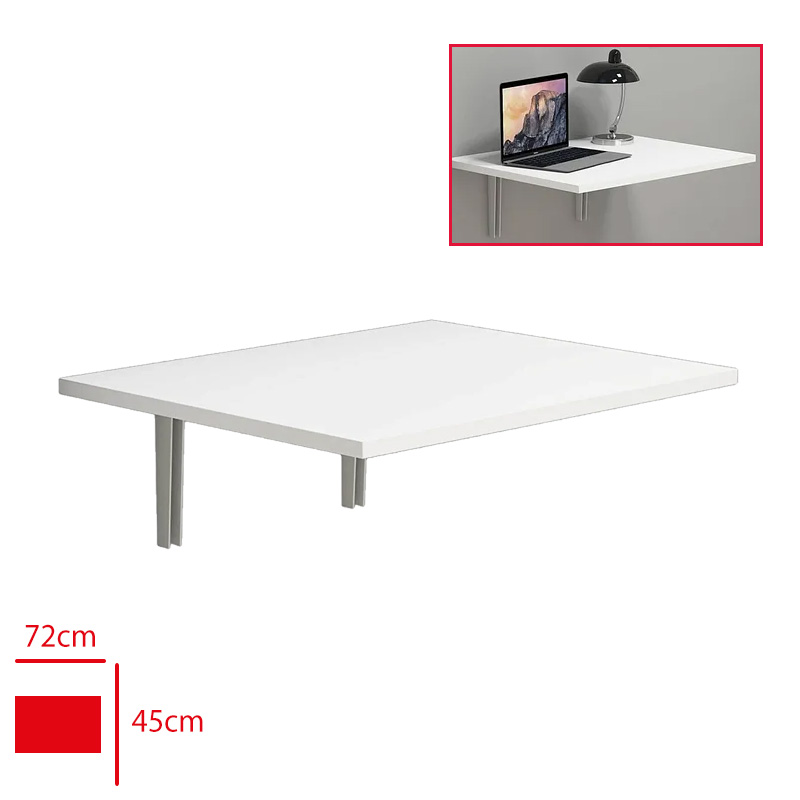 Bofıgo Calısma Masası Duvara Monte Beyaz 72*45