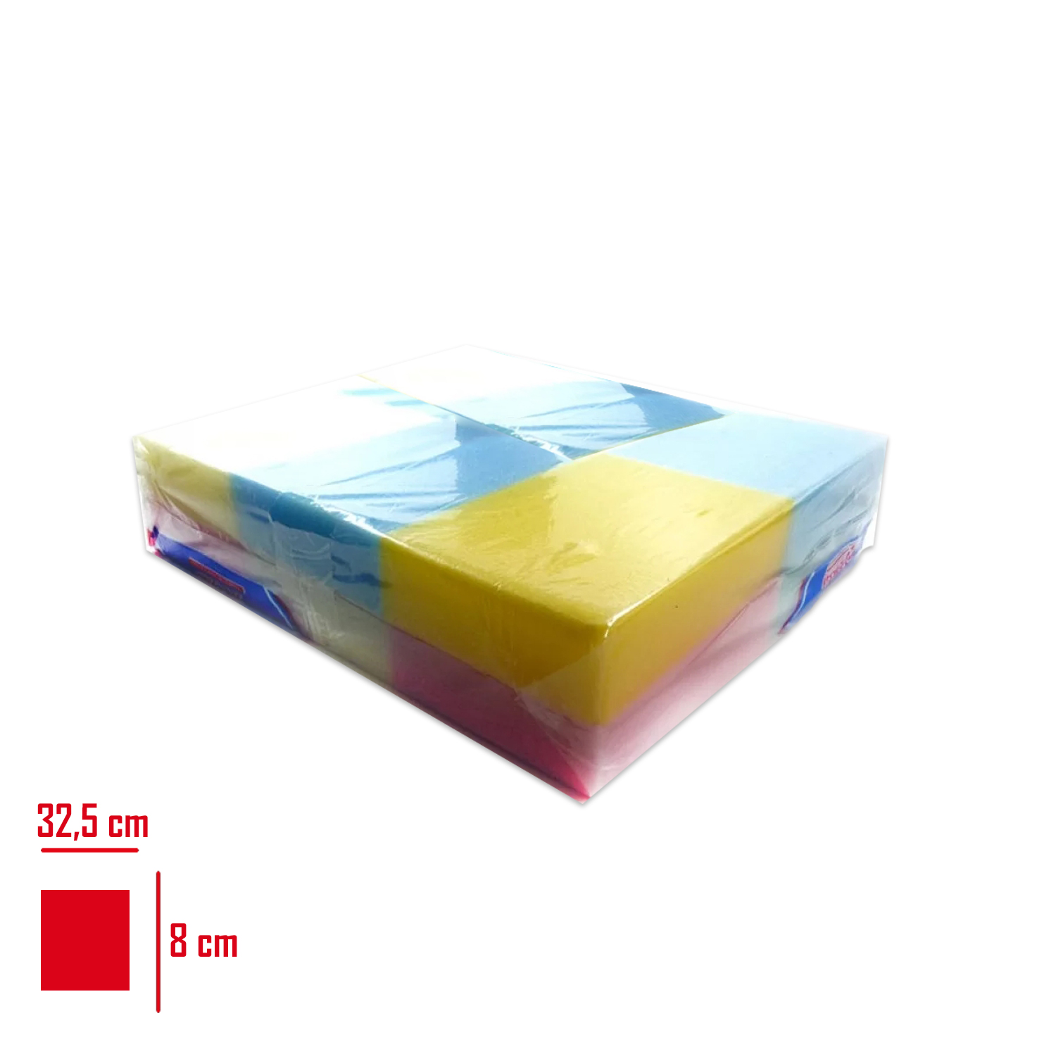 Acord Sünger Renkli 12'li Paket Yakut 44/185