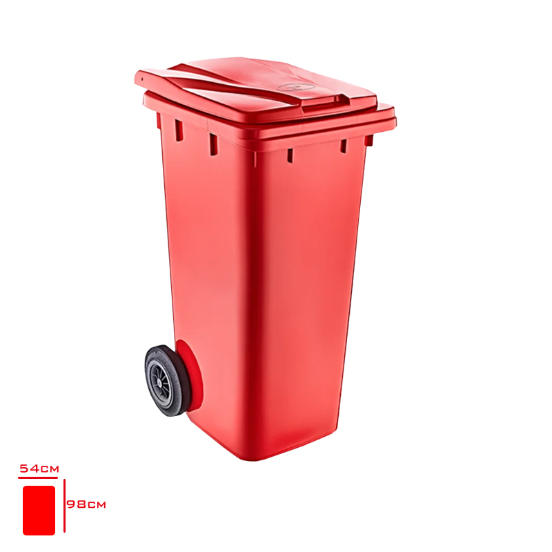 Tema Konteyner 120 Lt Kırmızı