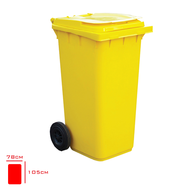 Tema Konteyner 240 Lt Sarı