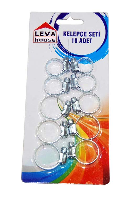 Metal Kelepce Setı 10'lu Sht-019