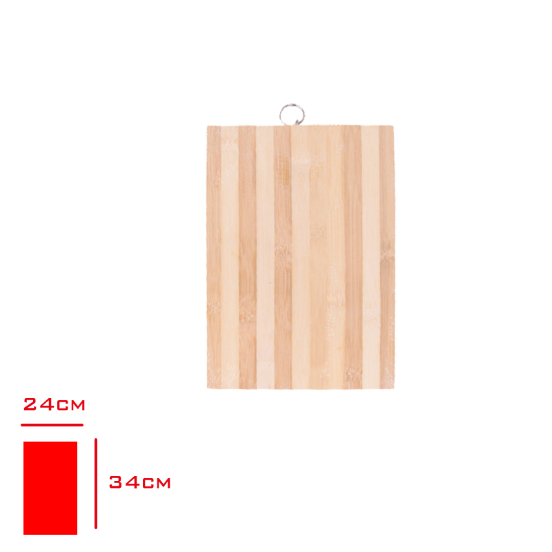 Leva Kesım Panosu Bambu Ahsap 24*34 Cm Lv-2995
