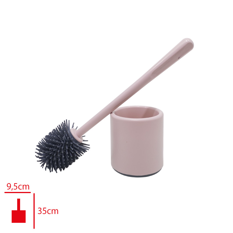 Gondol Sılıkon Wc Fırca Setı Yuvarlak Xr G-165