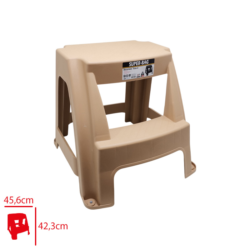 Asrın Tabure Basamaklı 45,6*43,3*10,6 Cm Asr-2030