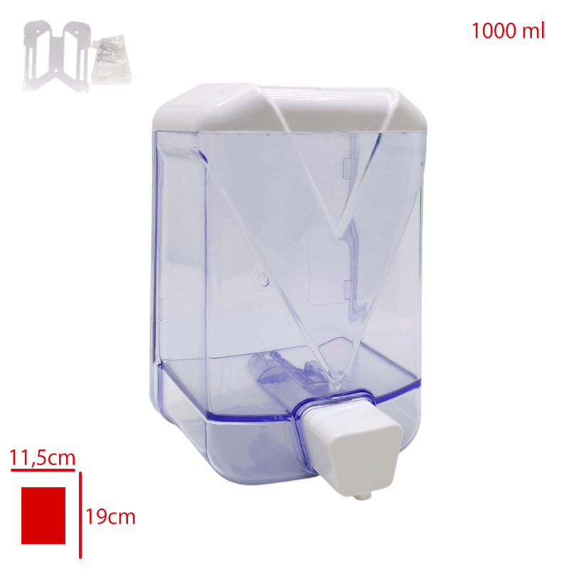 Zambak Sıvı Sabunluk Dıspenserı 1000 Ml Zp-181