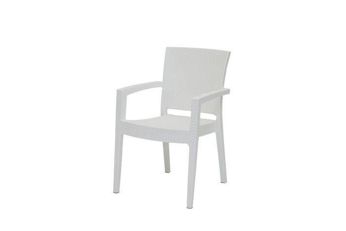 Novussı Koltuk Parıs Rattan Beyaz R006-001