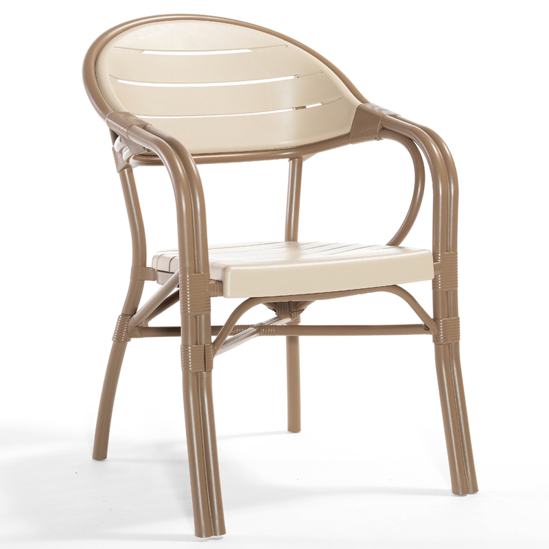 Novussı Koltuk Bamboo Col Kahve/Cappuccıno