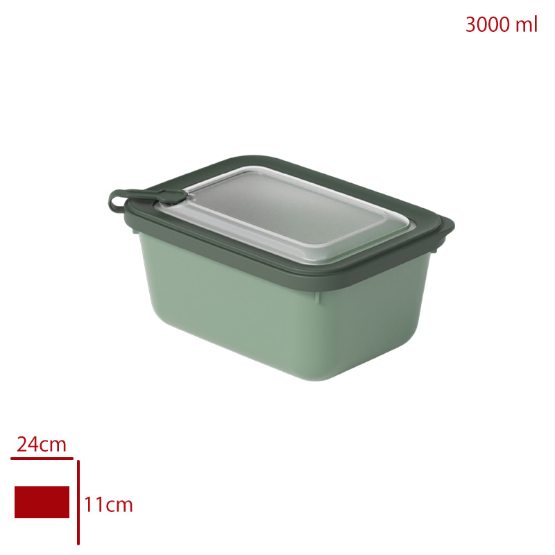 Dunya Saklama Kabı Mıcro Safe Dıkdortgen 3000 Ml 30954