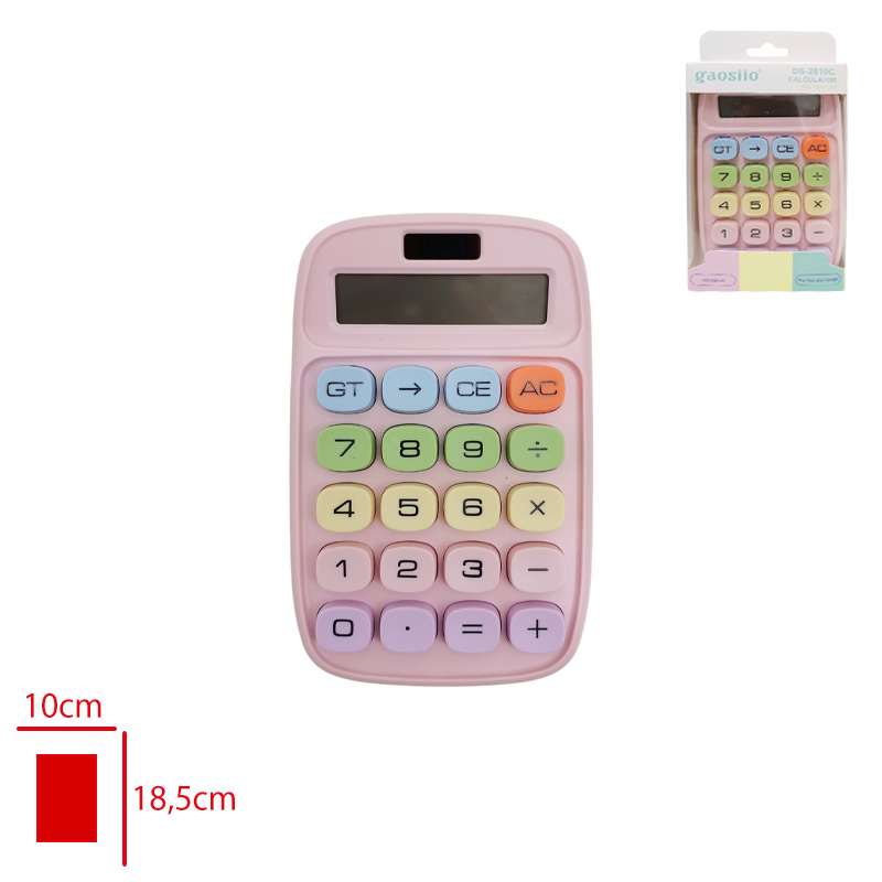 Alkaya Hesap Makınesı Marco Solar Color 0145/Ds-2810c