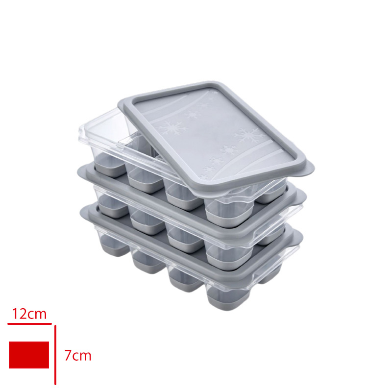 Bursev Sılıkonlu Mini 3'lü Buzmatık 1108 03