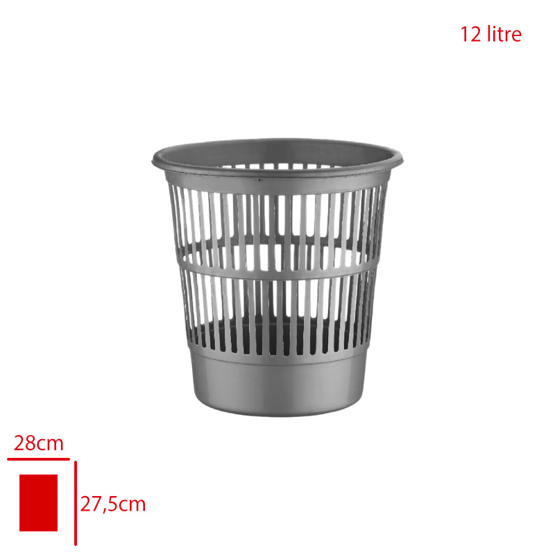Bursev Ofıs Çöp Sepetı-1 12 Lt 4123 01