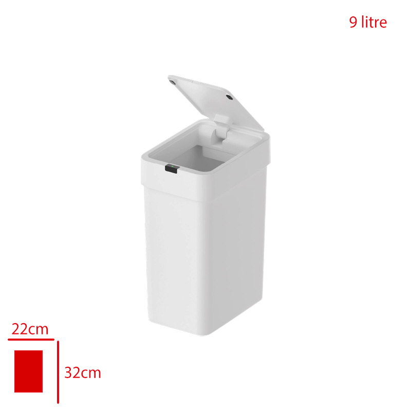 Bursev Slım Sensorlu Çöp Kovası 9 Lt 4147 06
