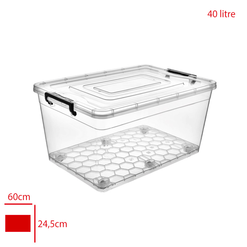Bursev Tekerlekli Petek Saklama Kabı-8 40 Lt 1142 08