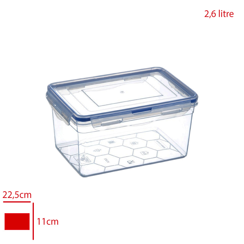 Bursev Sızdırmaz Derın Saklama Kabı-5 2,6 Lt 1146 05