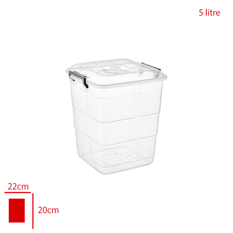 Bursev Tetrıs Kare Saklama Kabı-0 5 Lt 1152 00