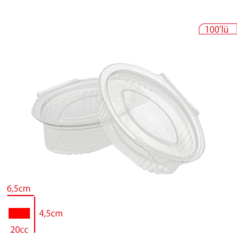 Sos Kabı 20 Cc 100'lük Paket