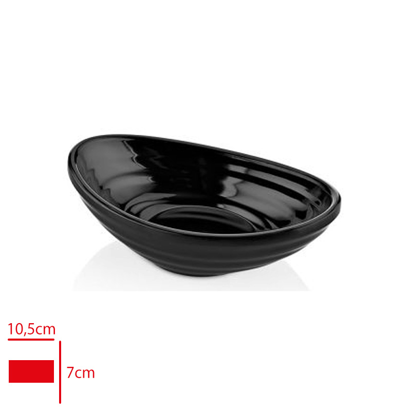 Atlas Sosluk Oval Siyah S750