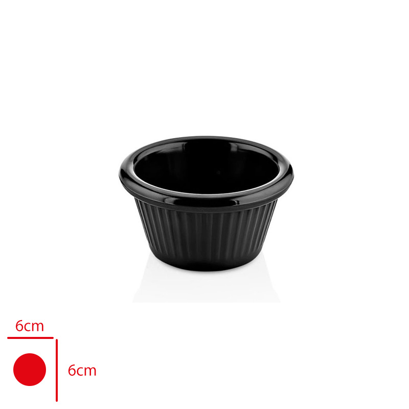 ATLAS SOSLUK SIYAH 6 CM S332