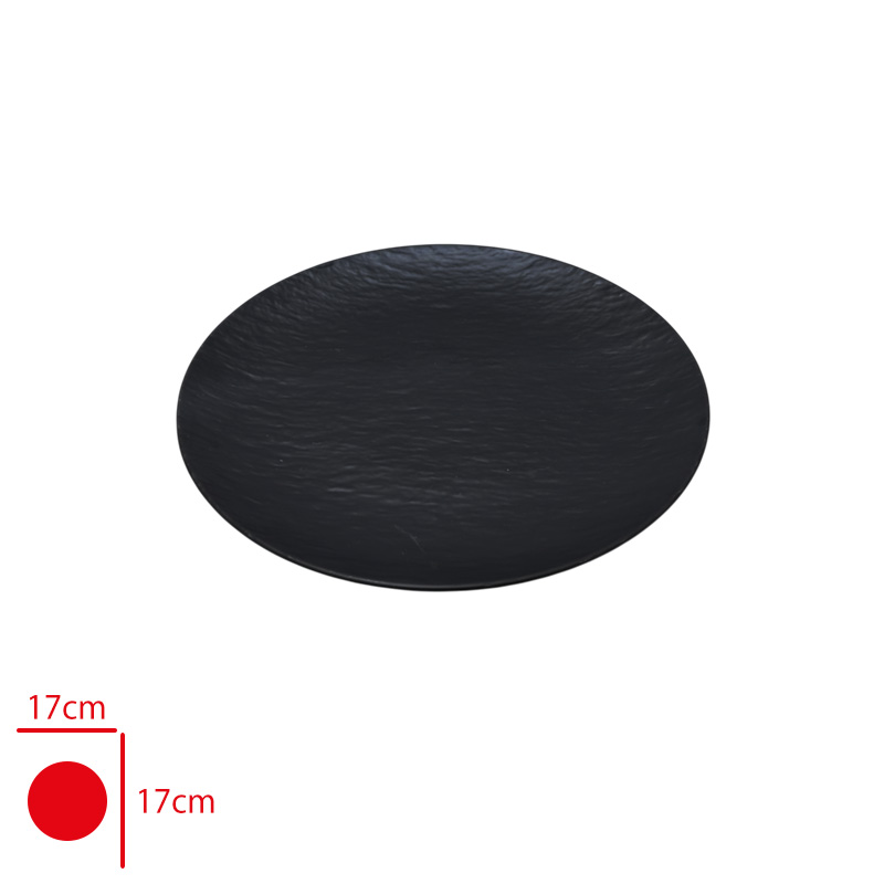 ATLAS ACIK BUFE SUNUM SERVIS MERKUR MAT SIYAH 17 CM S660