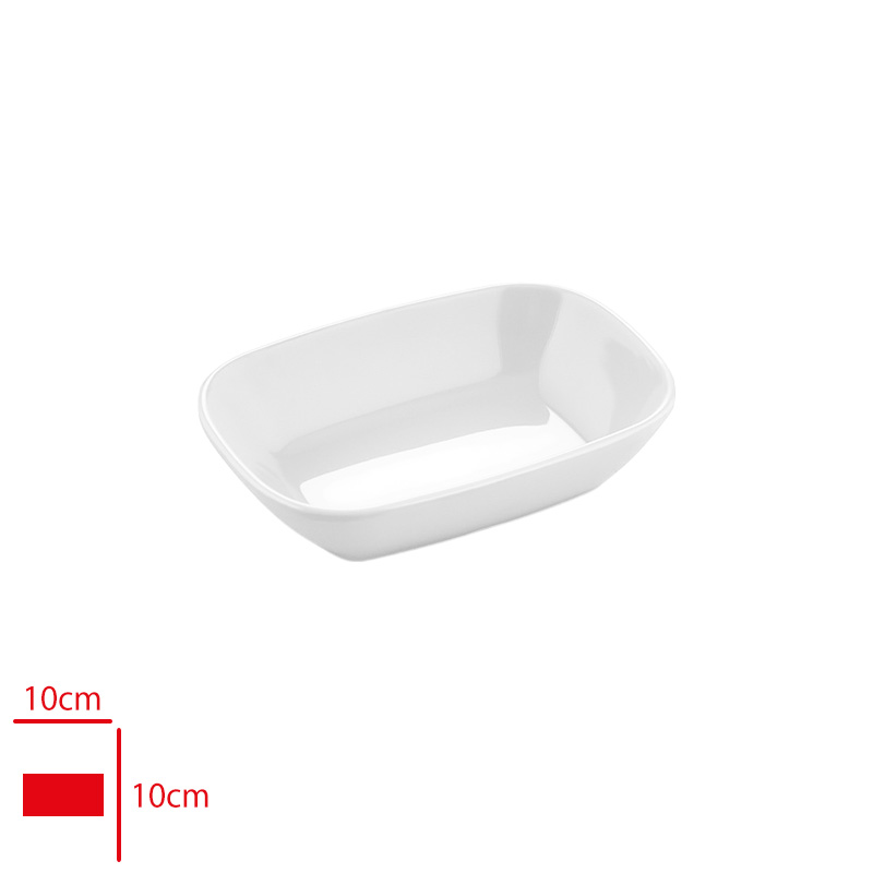 Atlas Kare Kayık Beyaz 10 Cm 510