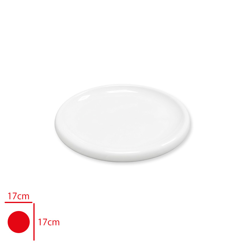 Atlas Servıs Tabak Mımoza Beyaz 17 Cm 470