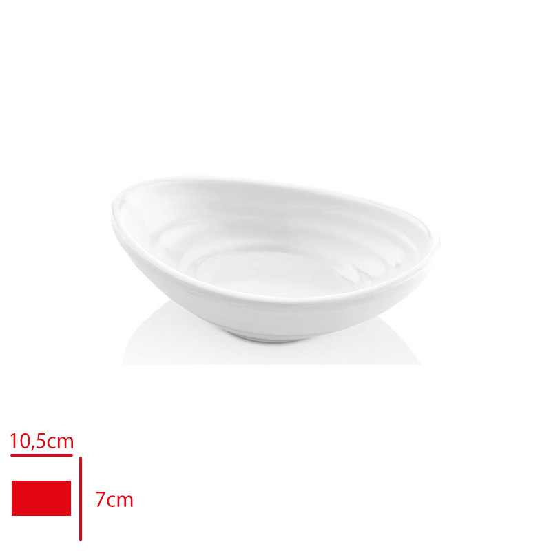 Atlas Sosluk Oval Beyaz 750