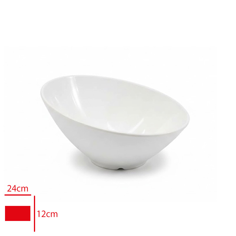 Atlas Elıps Kase Beyaz 24 Cm 383
