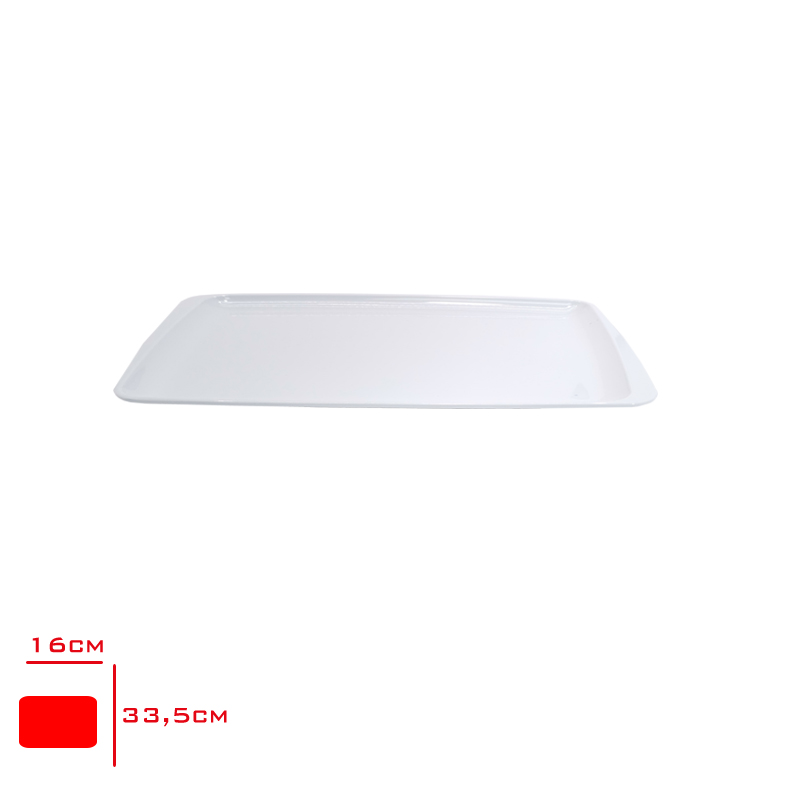 Atlas Servıs Tabak Elıt 16x33,5 Cm 379