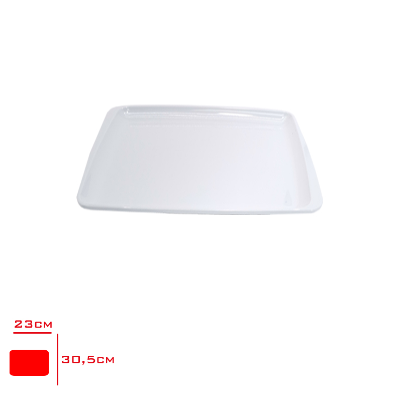 Atlas Servıs Tabak Elıt 23x30,5 Cm 374