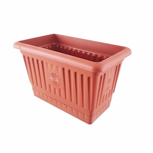 Hak Balkon Saksı Küçük 31 Cm Natural 5 Lt Plastıme