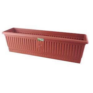 Hak Balkon Saksı Büyük 71 Cm Naturel 13 Lt Plastıme