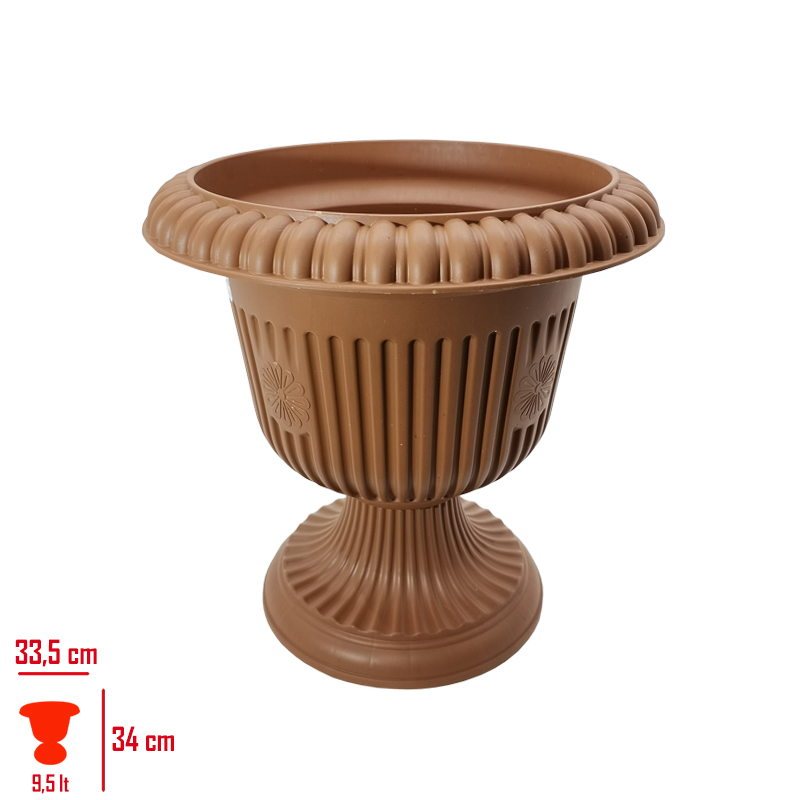 Hak Saksı Nergız Yuvarlak 1 No 9,5 Lt Hp149