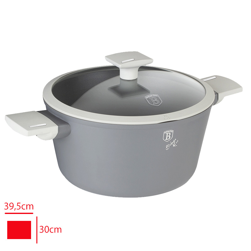 Berlınger Haus Derın Tencere 28 Cm Gri 7068n / 8287 3,2 Mm