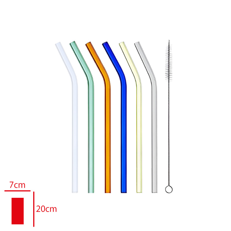 Beatrıx Cam Pipet Borosılıkat Renkli 6+1 Set