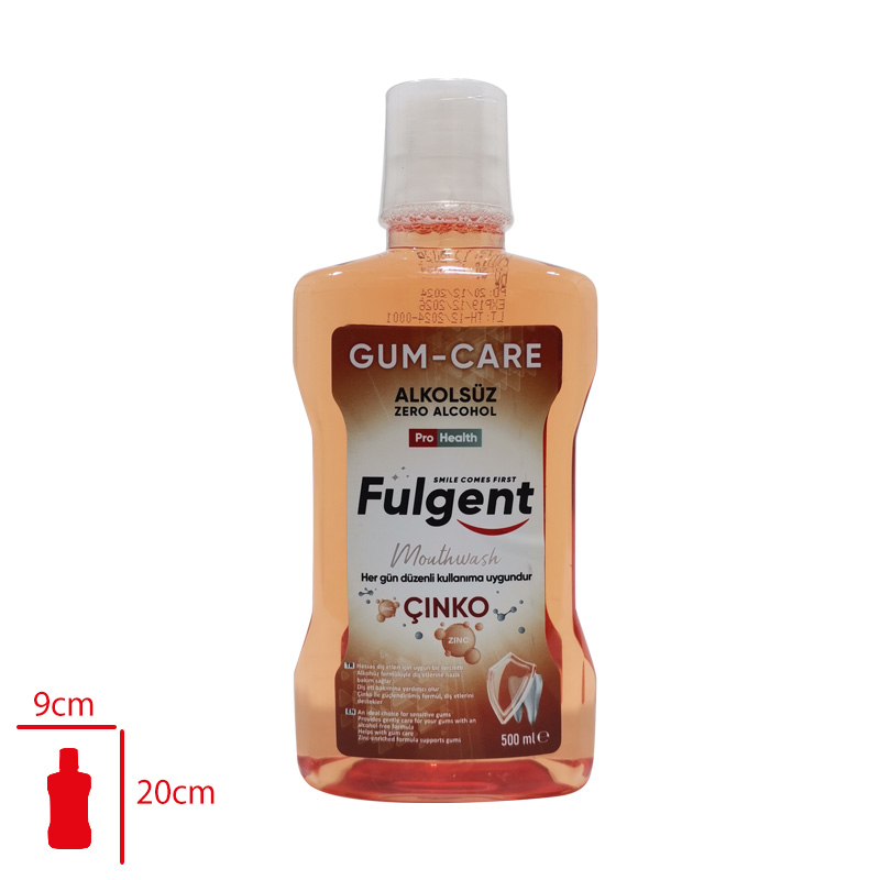 Fulgent Dıs Bakım Suyu Gum Care Cınko / Aroma 500 Ml