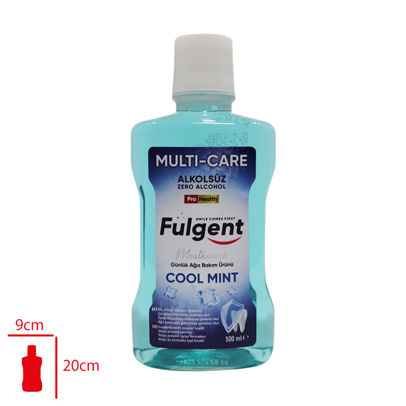 FULGENT AGIZ BAKIM SUYU MULTI CARE COOL MINT / AROMA 500 ML