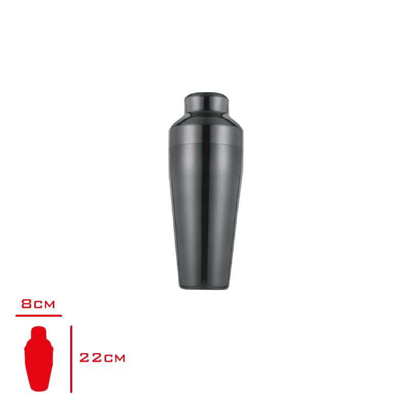 Evmonı Shaker Fransız Model Siyah 600 Cl Evm-01034