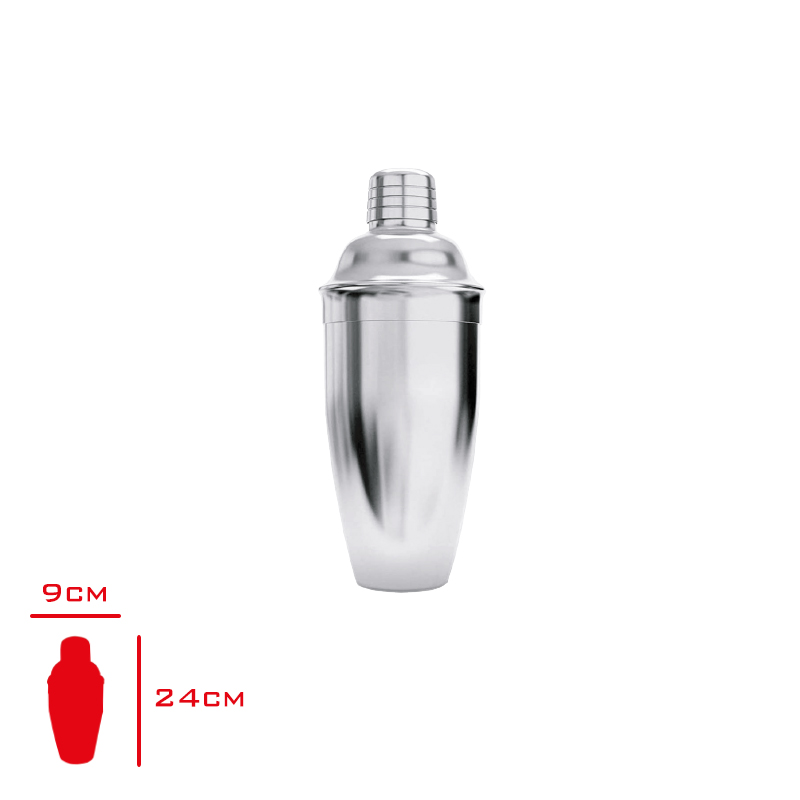 Evmonı Kokteyl Shaker Krom 720 Cl Evm-01043