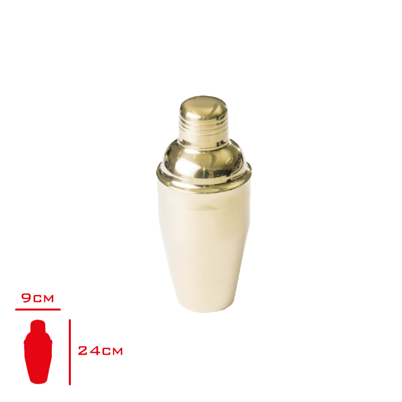 Evmonı Kokteyl Shaker Gold 720 Cl Evm-1046