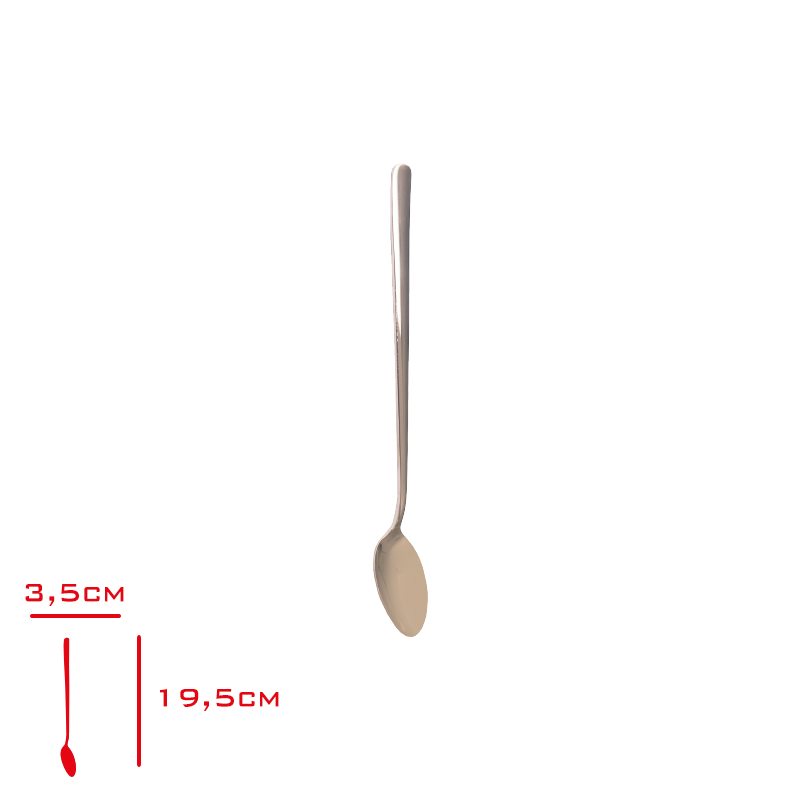 Evmonı Kokteyl Kaşığı 22 Cm Bakır Evm-01051