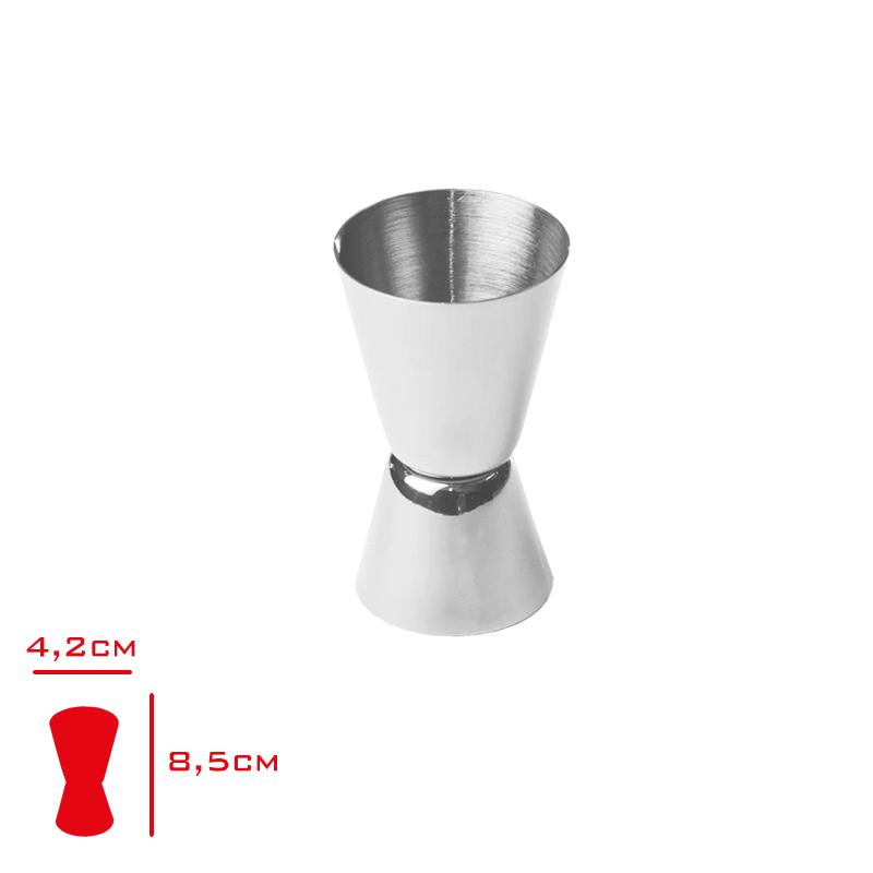 Evmonı Jıgger 2/4 201ss Ikılı Evm-01060