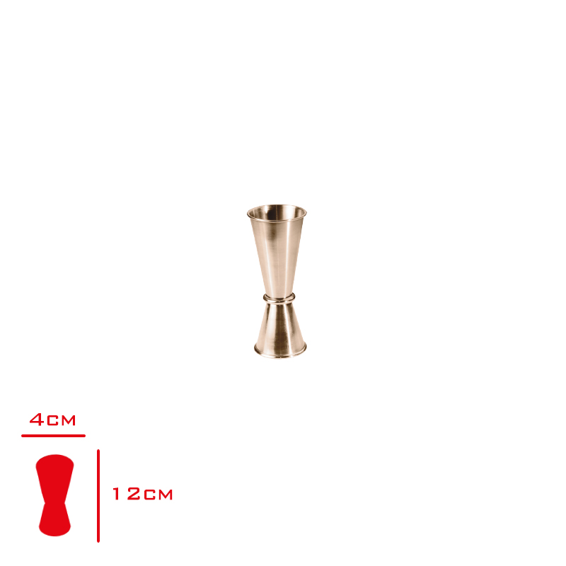 Evmonı Jıgger 3/6 304ss Ikılı Bakır Evm-01061