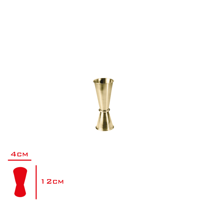Evmonı Jıgger 3/6 304ss Ikılı Altın Evm-01063
