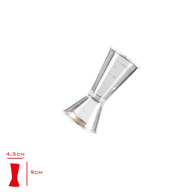 Evmonı Polıkarbon Jıgger 10/20 Evm-010172