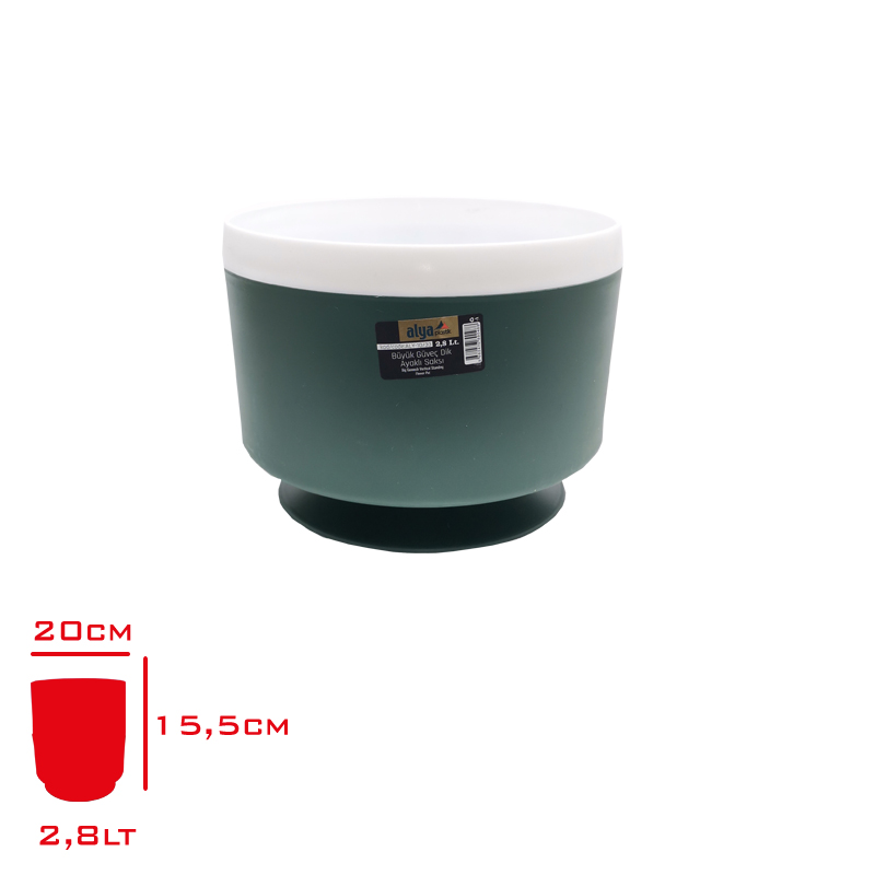 Alya Saksı Guvec Dık Ayaklı Büyük 2,8 Lt Aly-10/33