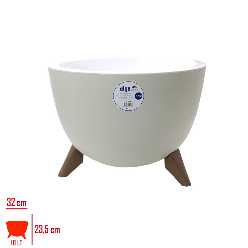 Alya Saksı Ufo 3 No 10 Lt Aly-603