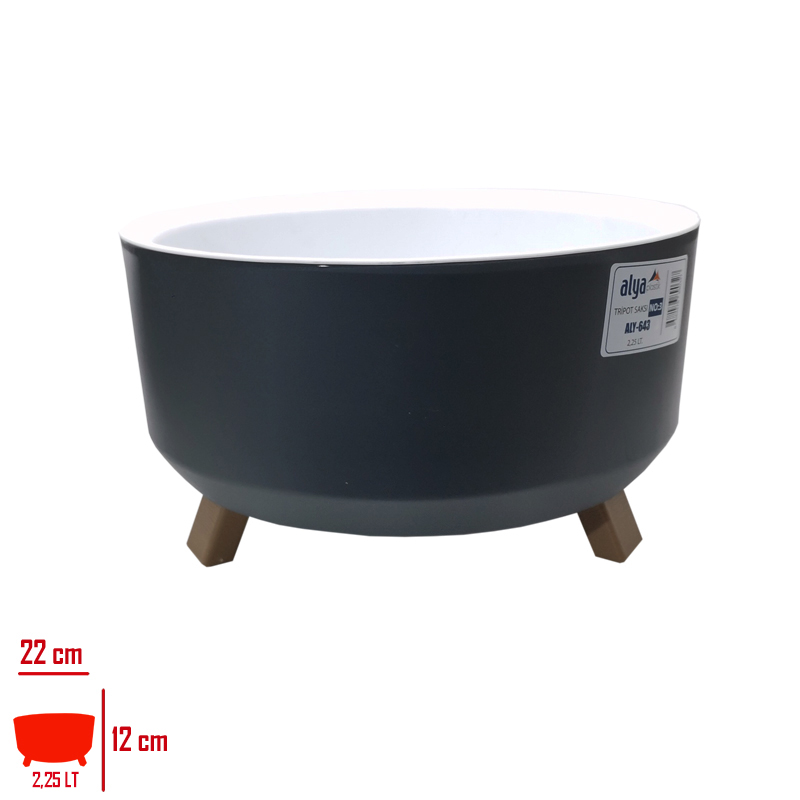 Alya Saksı Tripot 3 No 2,25 Lt Aly-643
