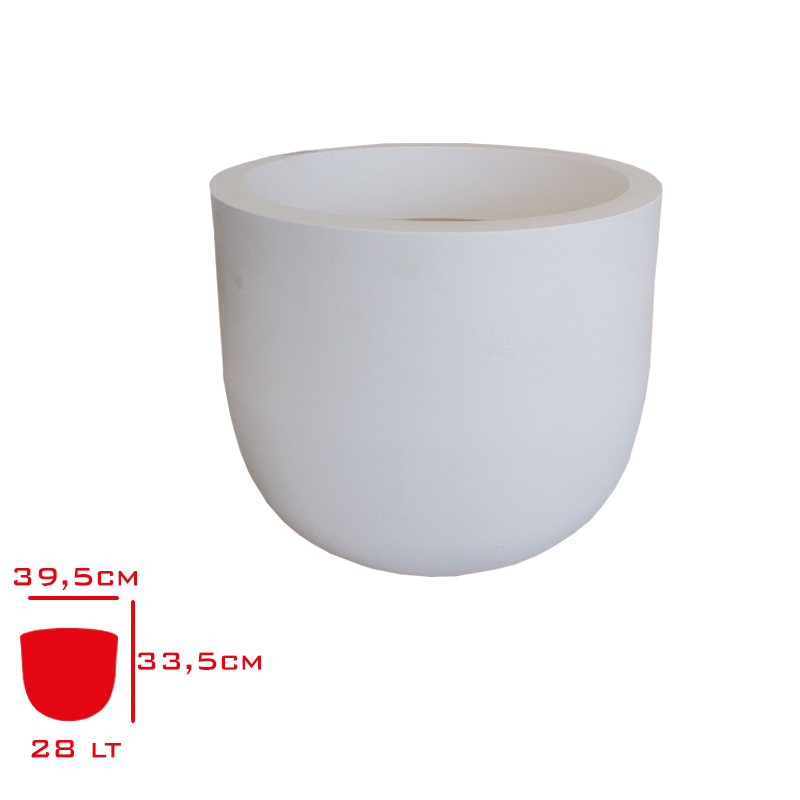 Alya Saksı Cesme Yuvarlak 28 Lt Alyg-01